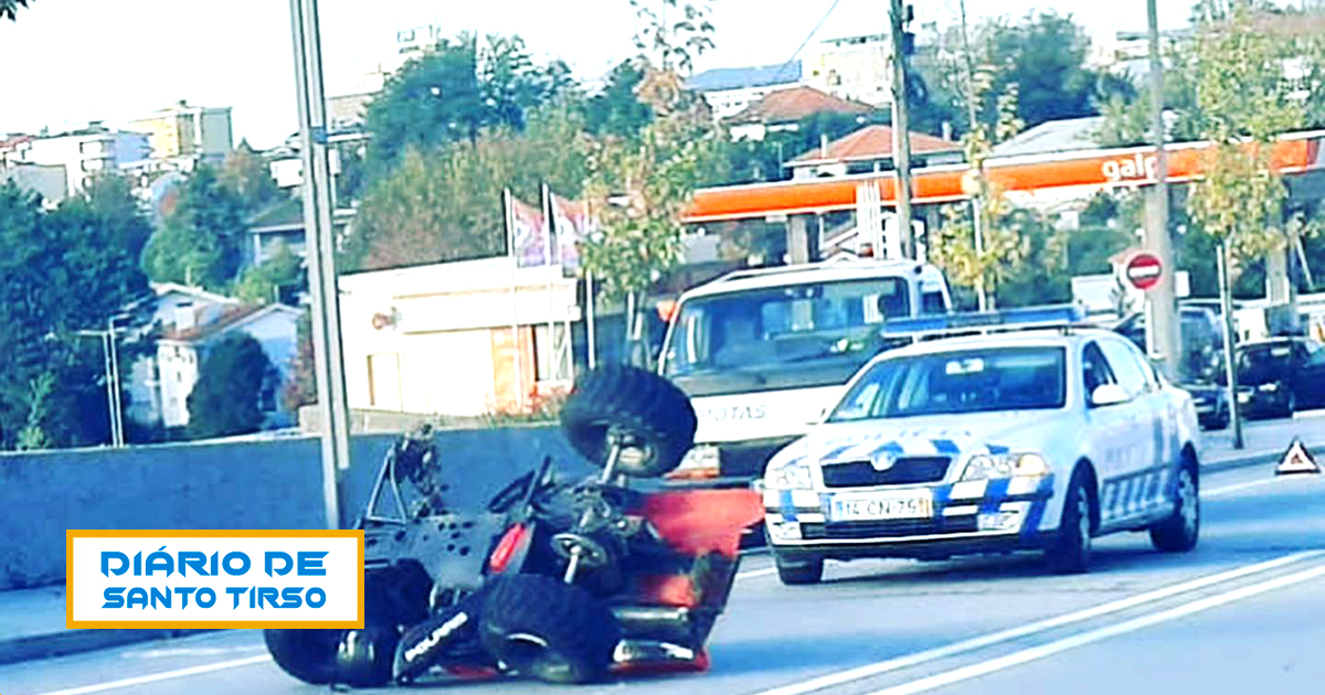 Acidente De Via O Em Santo Tirso Fez Um Ferido