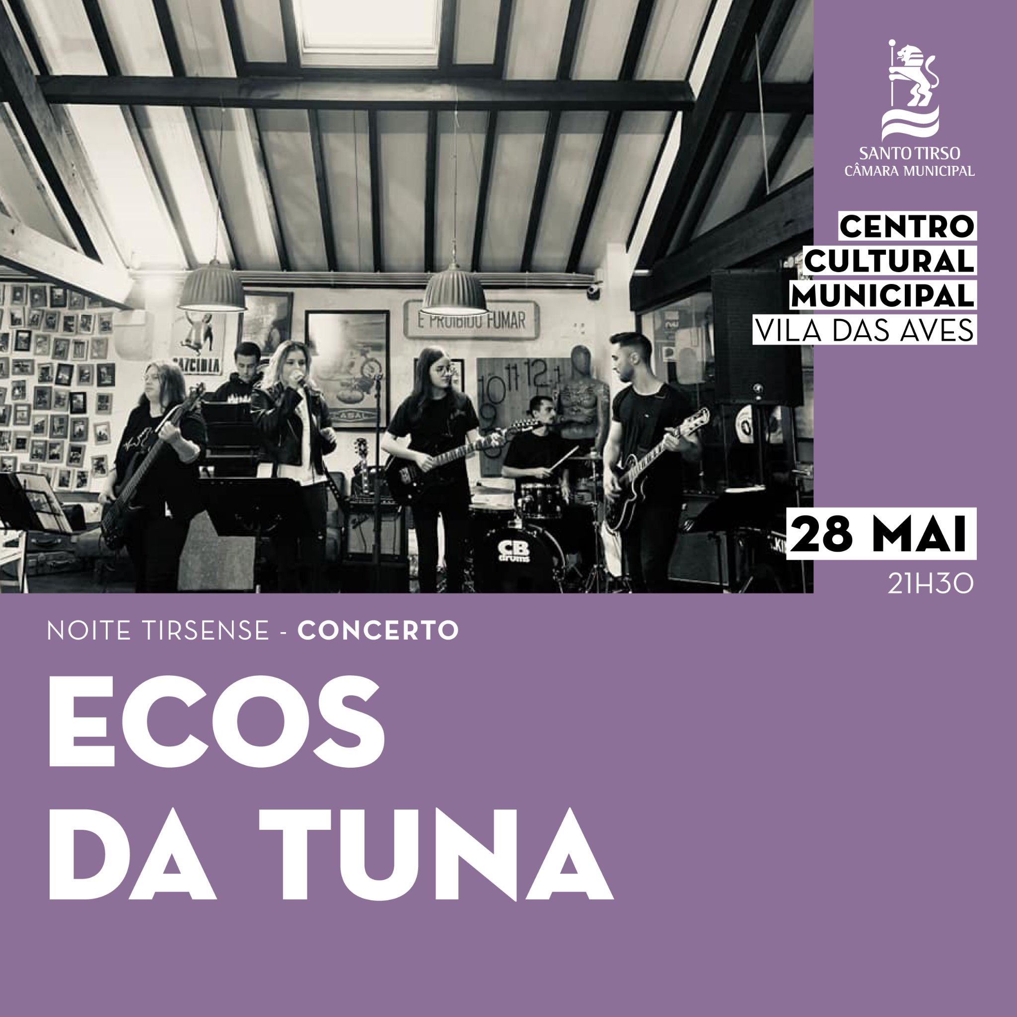 Ecos Da Tuna Vão Dar Concerto No Próximo Sábado No Centro Cultural De Vila Das Aves 7406