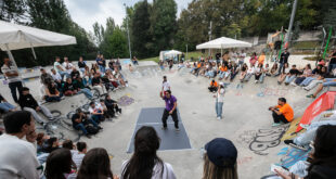 Parque Urbano de Geão acolheu evento de breakdance