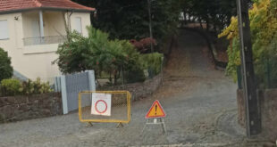 Rua Marechal Humberto Delgado está interdita em Areias