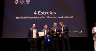 AST recebeu diploma de certificação da Federação Portuguesa de Futebol