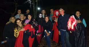 Associação Estrelas da Serra da Agrela realizou caminhada de Halloween