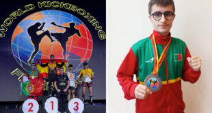 Aluno da Escola Tomaz Pelayo sagra-se vice-campeão do mundo de Kickboxing