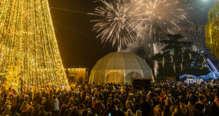 Festa de final de ano em Santo Tirso inclui animação musical, espumante e fogo de artifício