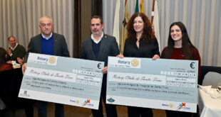 Rotary Club de Santo Tirso angariou 29 mil euros para a Liga Portuguesa contra o Cancro e para a Liga dos Amigos do Hospital de Santo Tirso