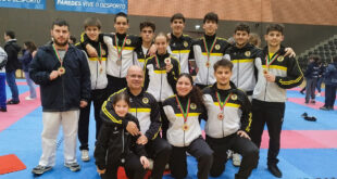 Karatecas de Vila das Aves em destaque na Taça Nacional do Centro Português de Karate